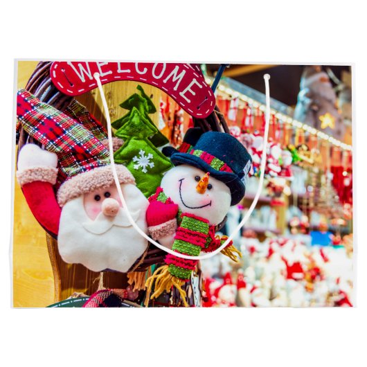 クリスマス抱き枕 ラージペーパーバッグ (裏面)