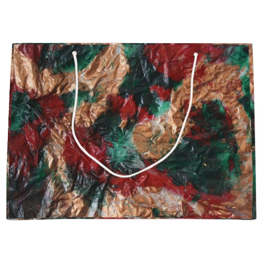 クリスマス抱き枕 ラージペーパーバッグ (正面)