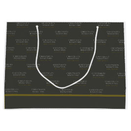 クリスマス抱き枕 – 栗のロースト ラージペーパーバッグ