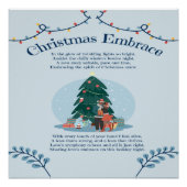 クリスマス抱擁の愛の詩 ポスター (正面)