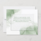 クリスマス抽象芸術バジェットセージ冬樹 (裏面)