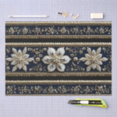 クリスマス抽象芸術パターン 薄葉紙 (クラフト)