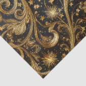 クリスマス抽象芸術パターン 薄葉紙 (詳細)