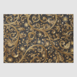 クリスマス抽象芸術パターン 薄葉紙