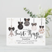 クリスマス招待状お気に入りのフツ招待状 招待状 (スタンド正面)