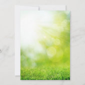 クリスマス招待状ホリデーパーティー招待状 (裏面)