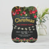 クリスマス招待状 | オーダーメイドの招待状 招待状 (スタンド正面)