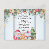 クリスマス招待状 ポストカード (正面)