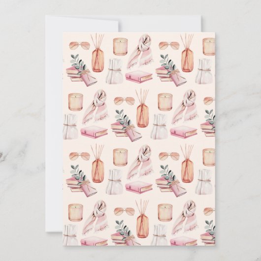 クリスマス招待状 招待状 (裏面)