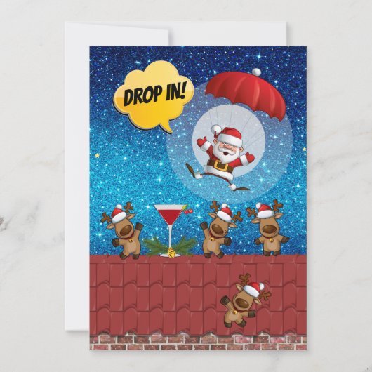 クリスマス招待状 招待状 (正面)