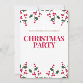 クリスマス招待状 招待状 (正面)