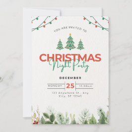クリスマス招待状 招待状
