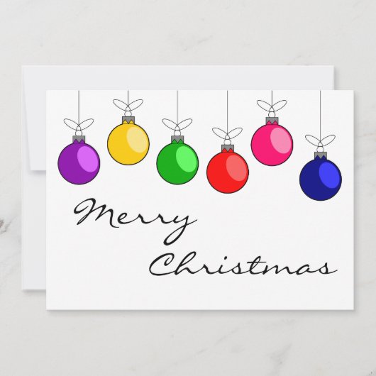 クリスマス招待状 招待状 (正面)