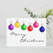 クリスマス招待状 招待状 (スタンド正面)