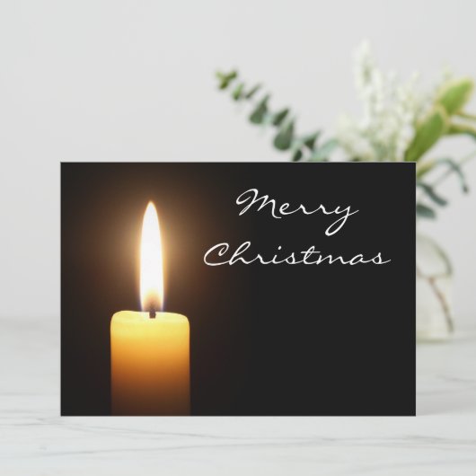 クリスマス招待状 招待状 (スタンド正面)