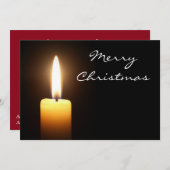 クリスマス招待状 招待状 (正面/裏面)