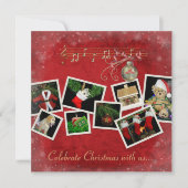 クリスマス招待状 招待状 (正面)