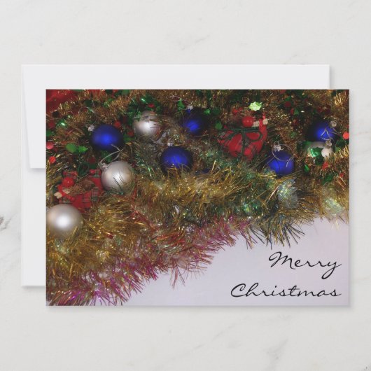 クリスマス招待状 招待状 (正面)