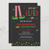 クリスマス招待状 招待状 (正面/裏面)