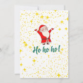 クリスマス招待状 招待状 (裏面)