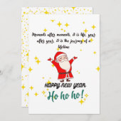 クリスマス招待状 招待状 (正面/裏面)