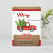 クリスマス招待状 招待状 (スタンド正面)