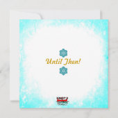 クリスマス招待状 招待状 (裏面)