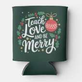 クリスマス教えラヴアンドビーメリークリスマス先生 缶クーラー (正面)