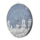 クリスマス教会風景 ダーツボード (正面右)