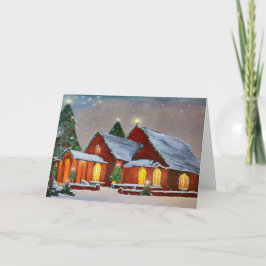 クリスマス教会 カード