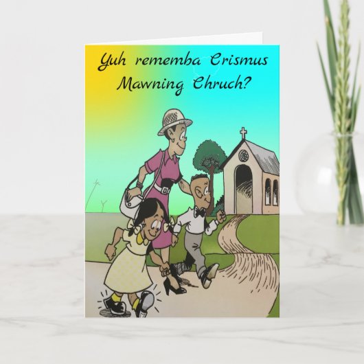 クリスマス教会 シーズンカード (正面)