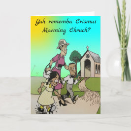 クリスマス教会 シーズンカード