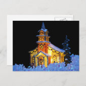 クリスマス教会 シーズンポストカード (正面/裏面)