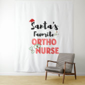 クリスマス整形外科ナース タペストリー (インサイチュ)