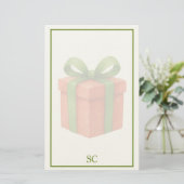 クリスマス文具 便箋 (スタンド正面)