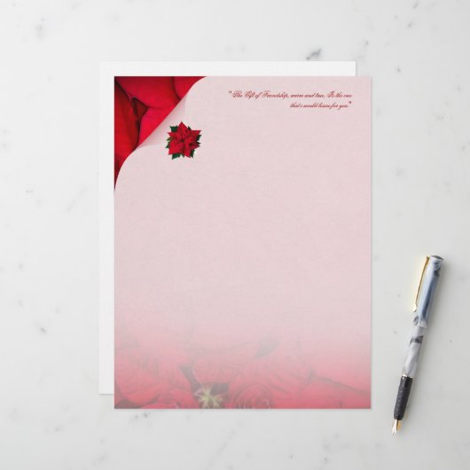 クリスマス文房具 (正面/裏面インサイチュ)