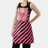 クリスマス新大統領の愛国心 エプロン (インサイチュ)