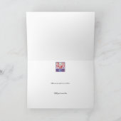 クリスマス新大統領の愛国心 シーズンカード (内部)