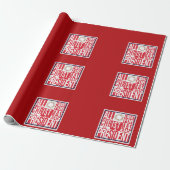 クリスマス新大統領の愛国心 ラッピングペーパー (アンロールド)