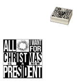 クリスマス新大統領の愛国心 ラバースタンプ (押印)