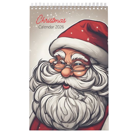 クリスマス新年 カレンダー (カバー)