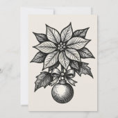 クリスマス新聞のホリデーヘッドラインの写真カード シーズンカード (裏面)