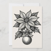 クリスマス新聞のホリデーヘッドラインの写真カード シーズンカード (裏面)