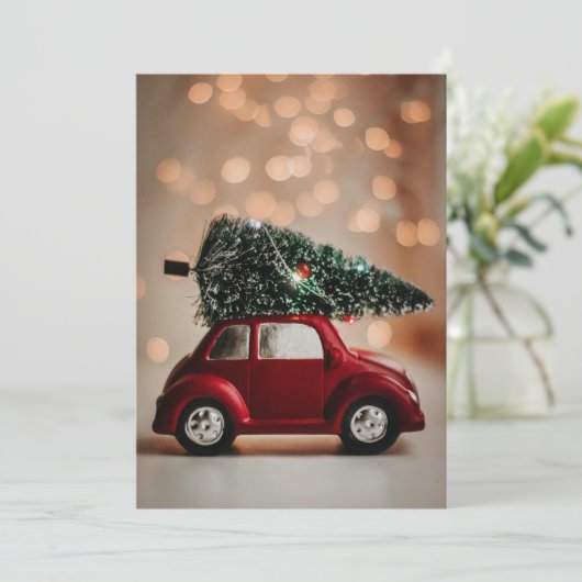 クリスマス旅行カード シーズンカード (スタンド正面)