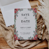 クリスマス日付の保存テンプレート 招待状