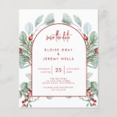 クリスマス日付の保存 チラシ (正面)