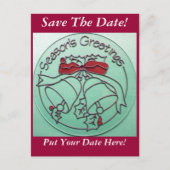 クリスマス日付はがきを保存 案内ポストカード (正面)