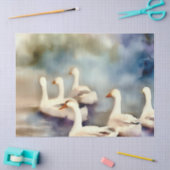 クリスマス日十二回：ゲーゼの産卵(B)、 薄葉紙 (クラフト)