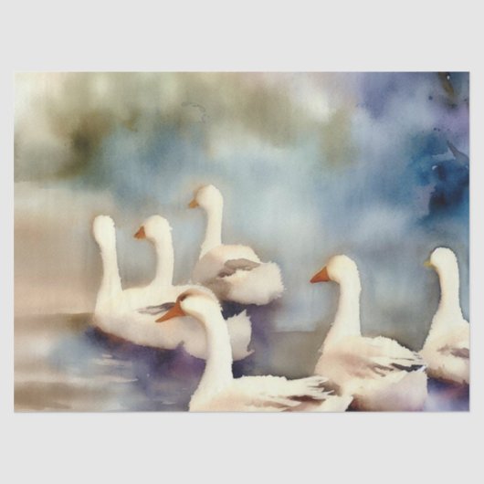 クリスマス日十二回：ゲーゼの産卵(B)、 薄葉紙 (正面)