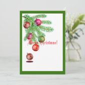 クリスマス日本の シーズンカード (スタンド正面)